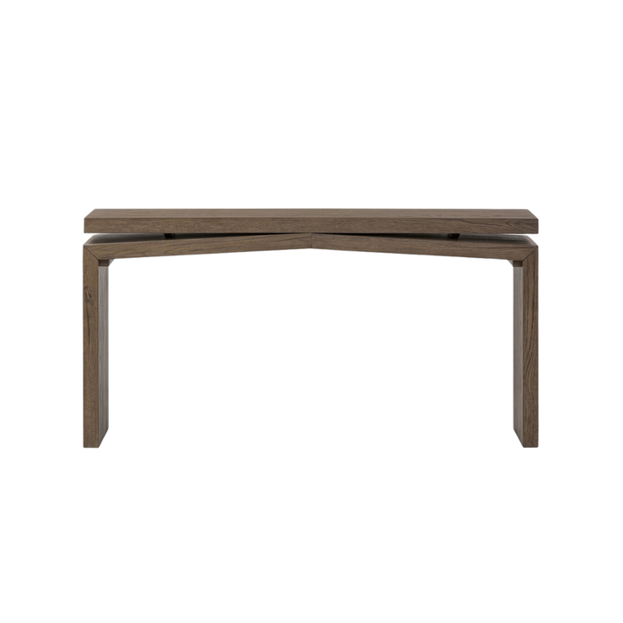 Matthes 60" Console Table [Rustic Grey]
