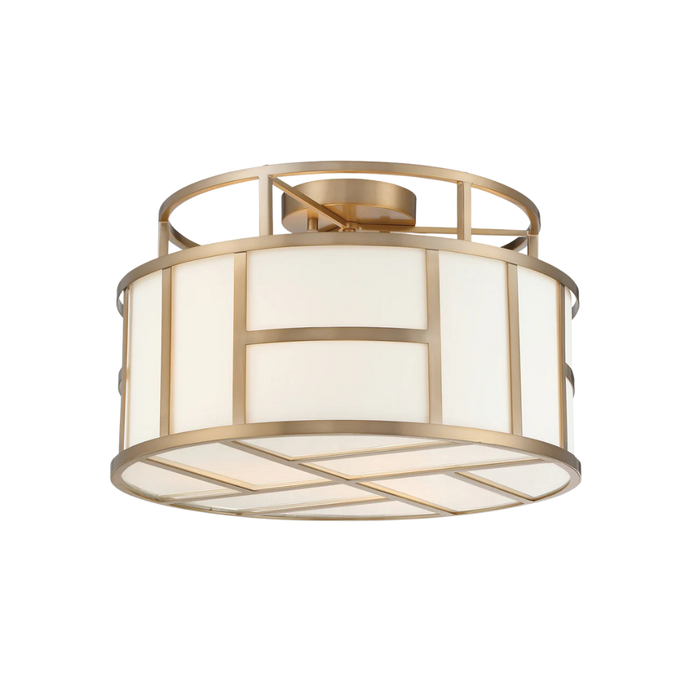 Danielson 3-Light Semi Flush Mount