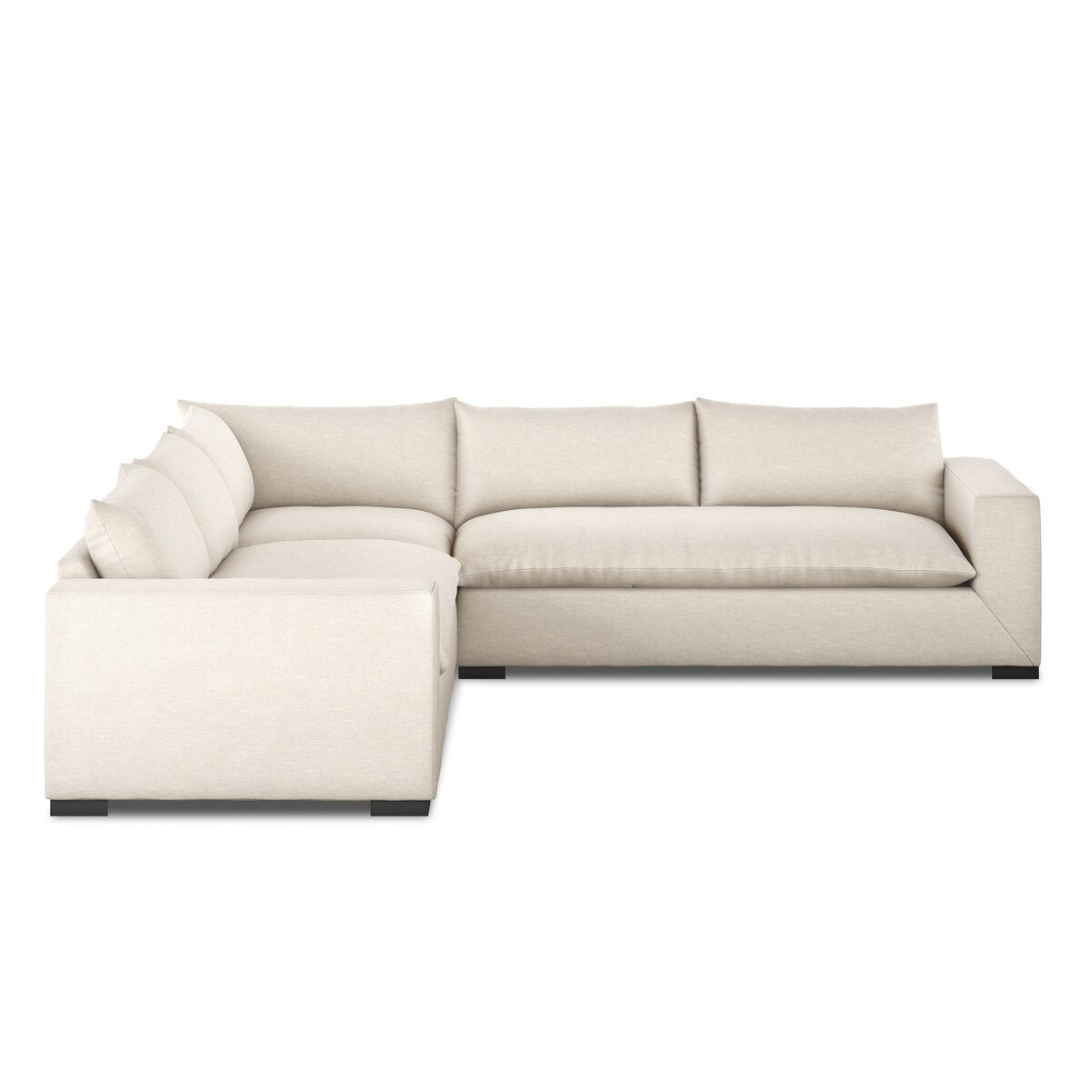 Grady 3 Piece Sectional With Arms