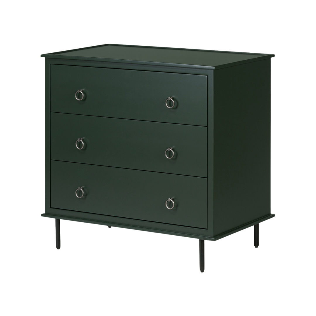 Ronald 3-Drawer Nightstand