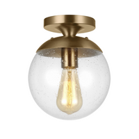 Leo Hanging Globe 1-Light Semi-Flush Mount