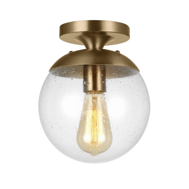 Leo Hanging Globe 1-Light Semi-Flush Mount