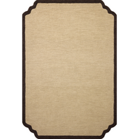 Emmeline (Chris Loves Julia × Loloi) EML-01 Rug [Linen/Espresso]