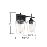 Octave 2-Light Bath Bar