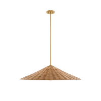 1-Light Rattan Pendant