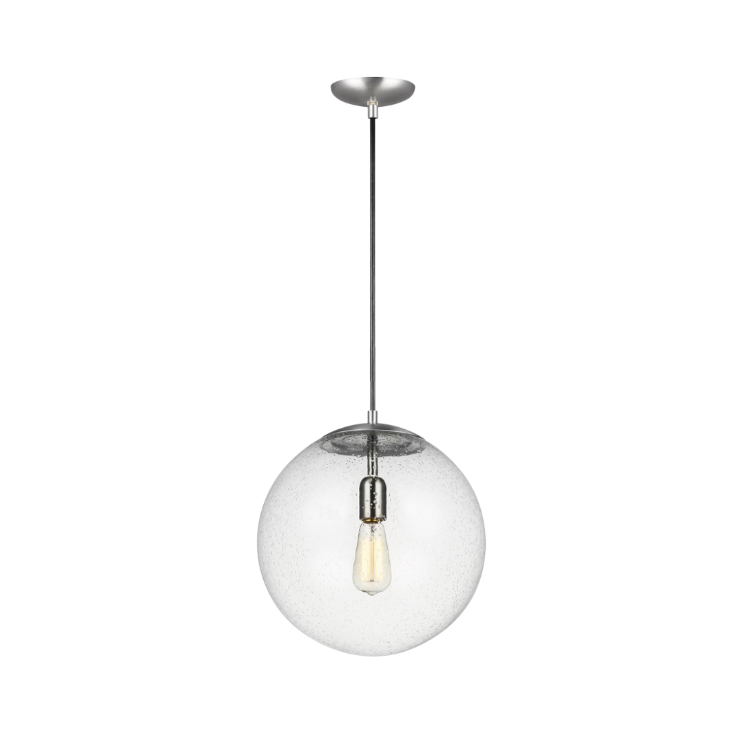 Leo Hanging Globe XL One Light Pendant