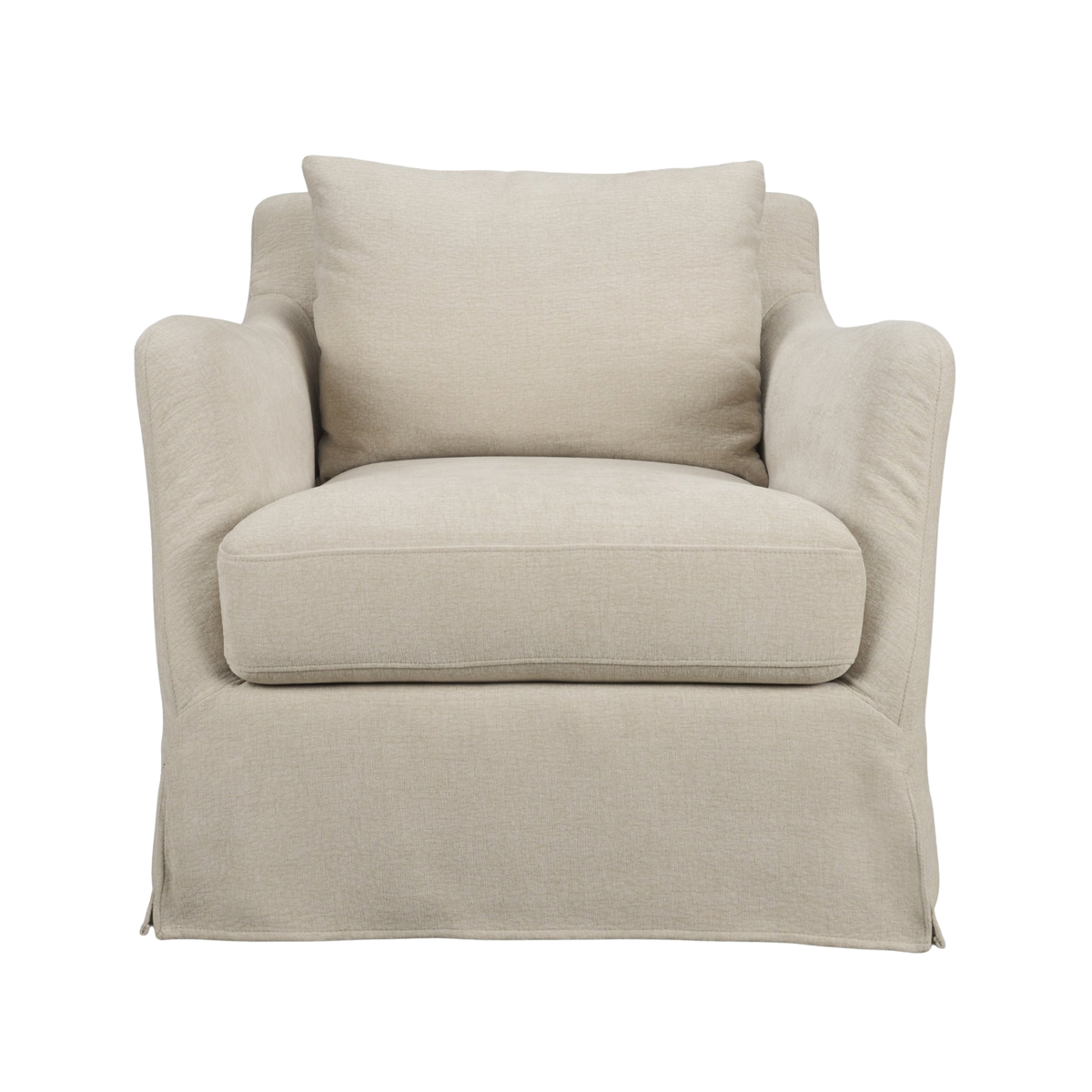 Ellington Slipcover Swivel Chair