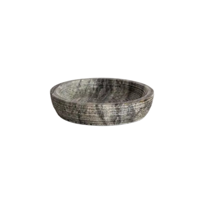 Grey Marble Soap/Brush Holder