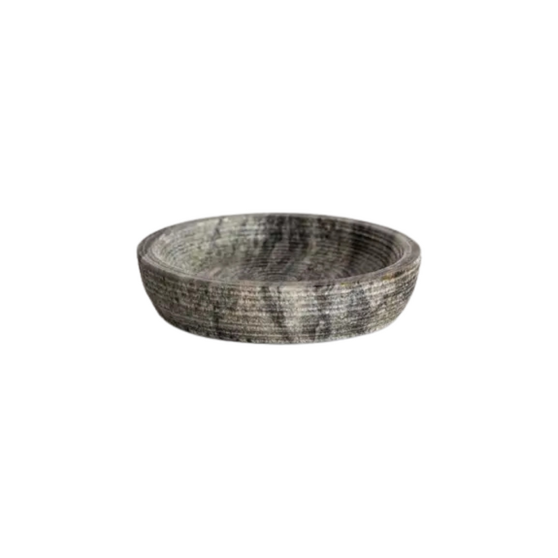 Grey Marble Soap/Brush Holder