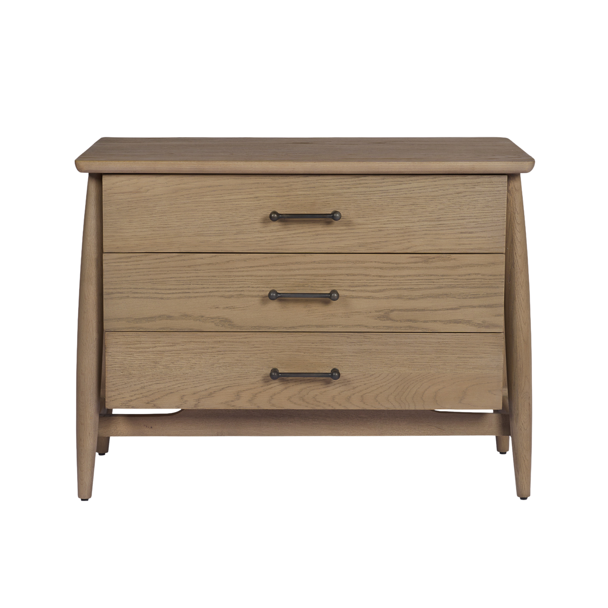 Hollis 3-Drawer Nightstand