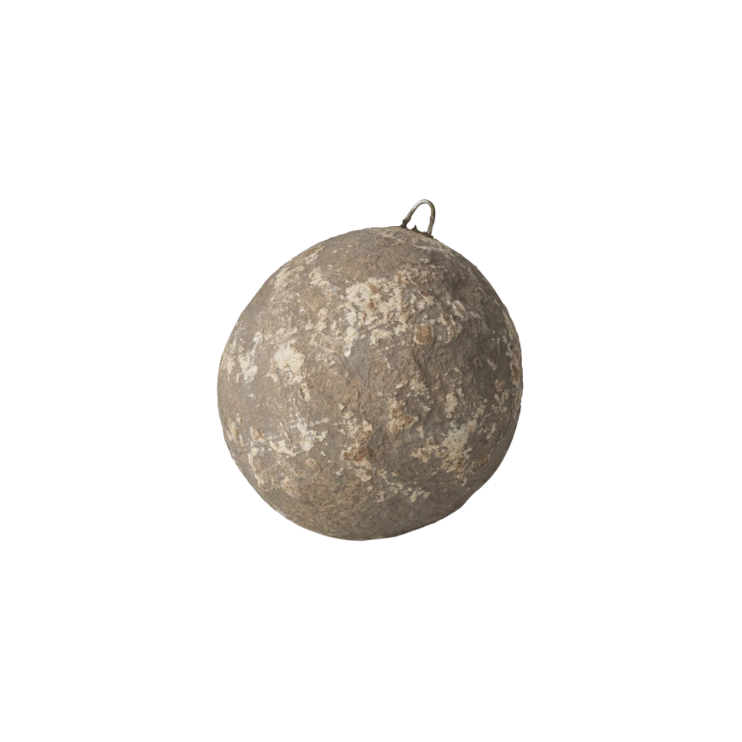 Mocha Papier-Mache Ball