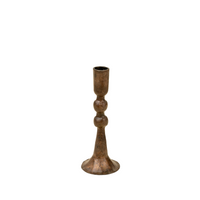 Caldera Forged Candlestick [Small - Rustic Brass]
