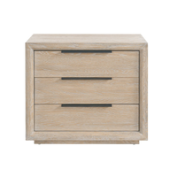 Drift 3-Drawer Plinth Charging Nightstand