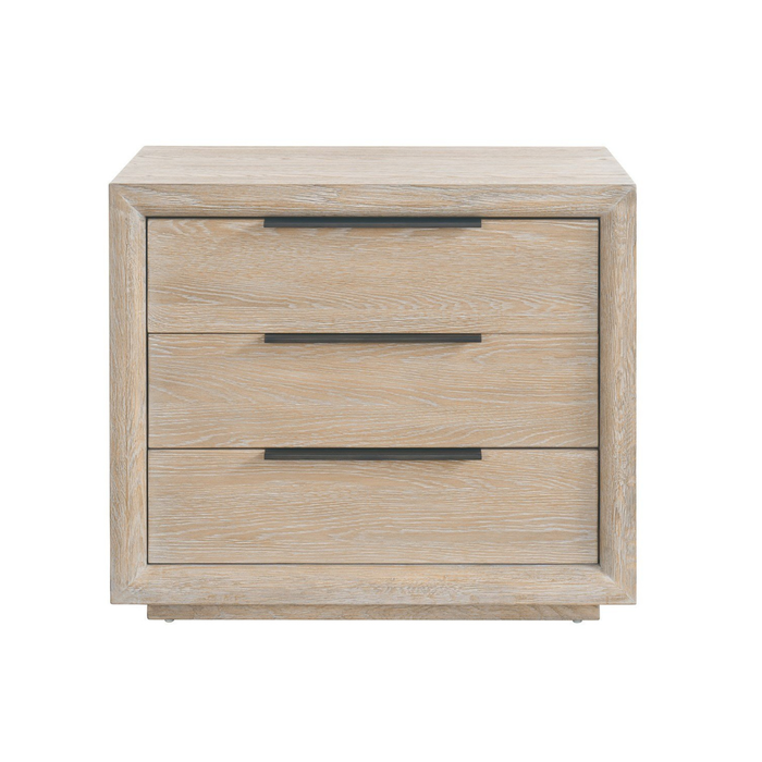Drift 3-Drawer Plinth Charging Nightstand