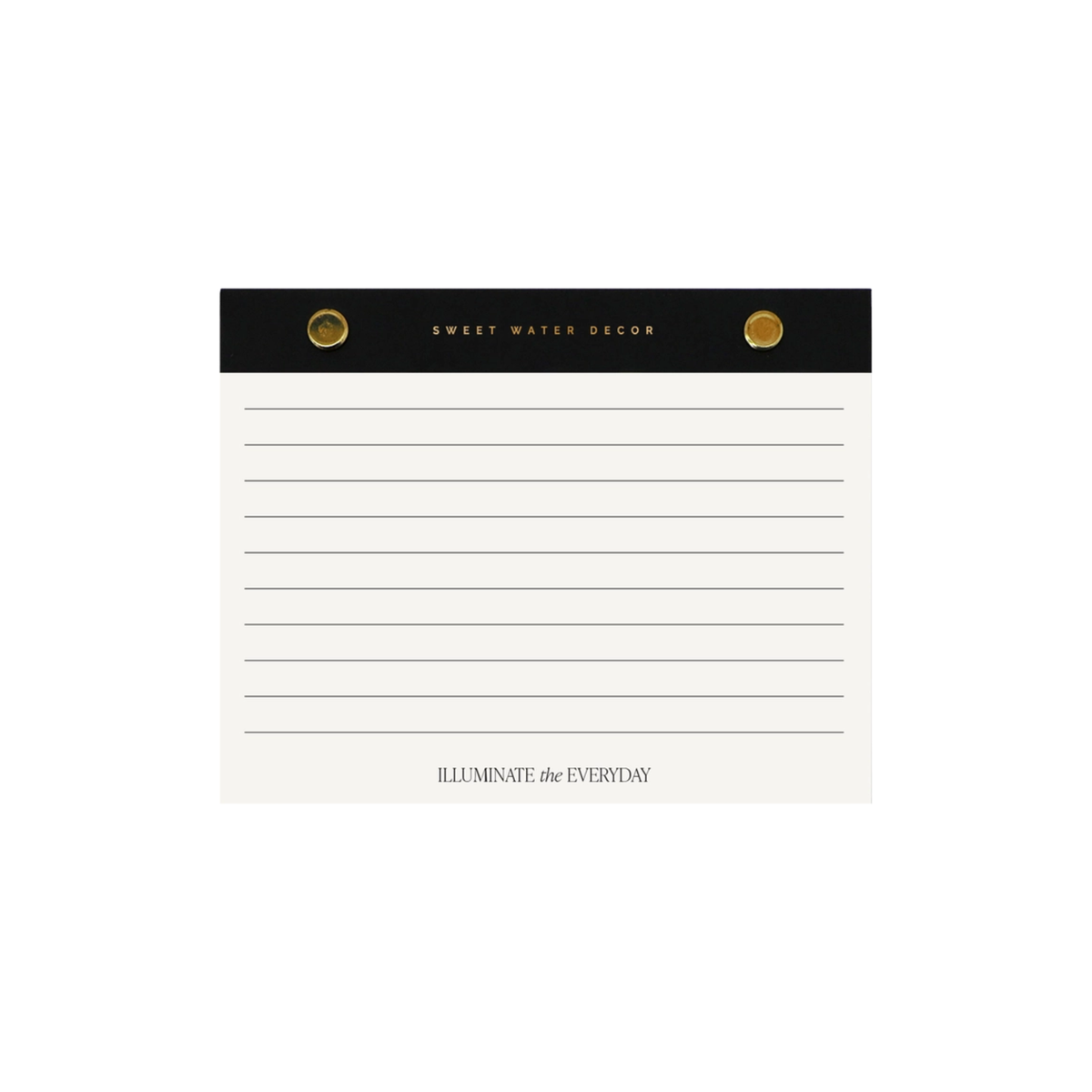 Gold Rivet Notepad [Small]