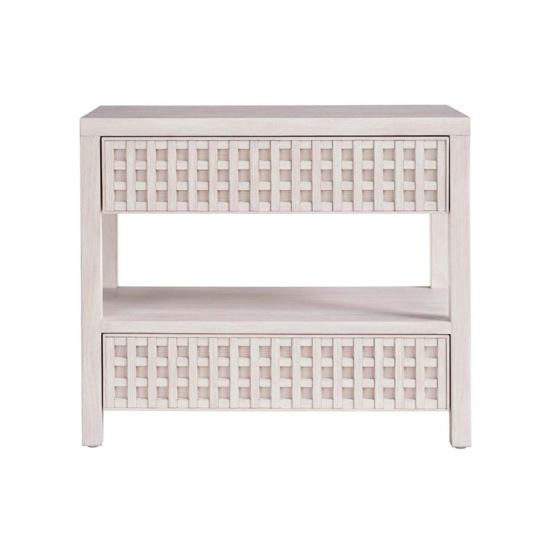 Darcy Lattice Charging Nightstand