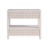 Darcy Lattice Charging Nightstand