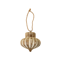 Wooden Spindle Ornament [Classic]