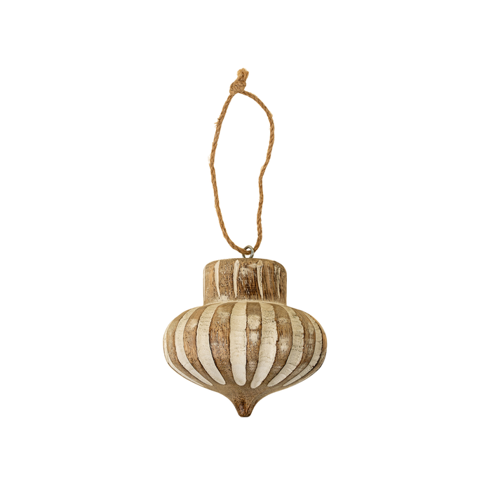 Wooden Spindle Ornament [Classic]