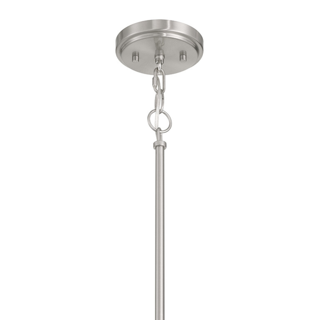 1-Light Knife Pleat Pendant