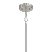1-Light Knife Pleat Pendant