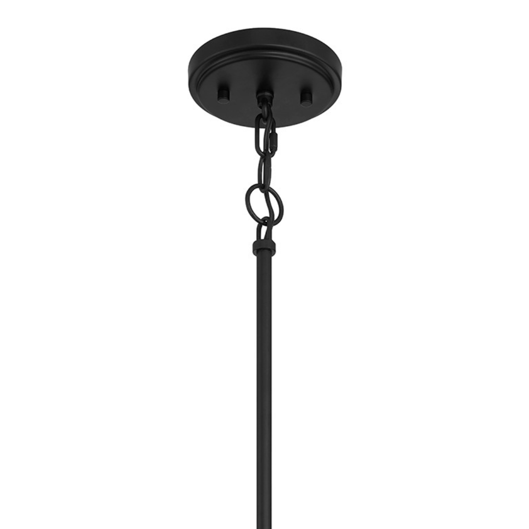 1-Light Knife Pleat Pendant