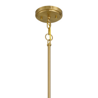 1-Light Knife Pleat Pendant