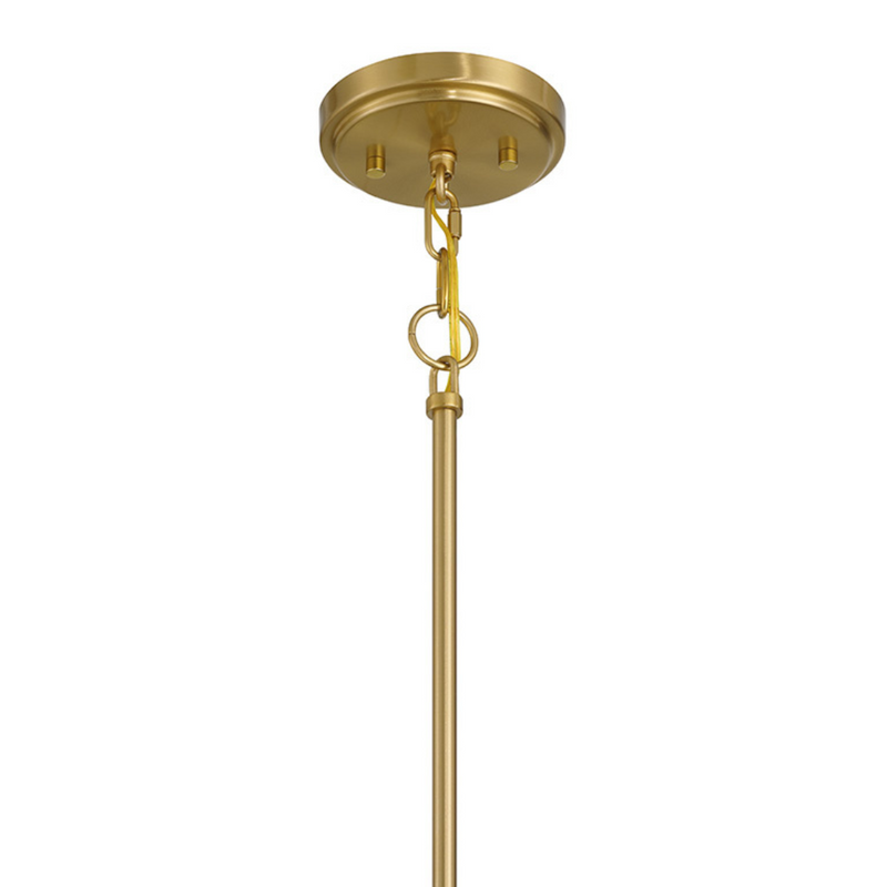 1-Light Knife Pleat Pendant