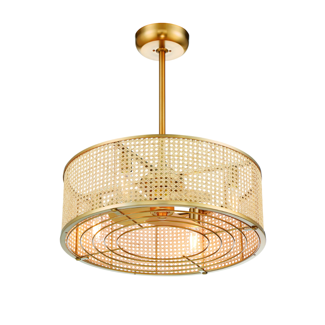 Astoria 4 Light Fan Light