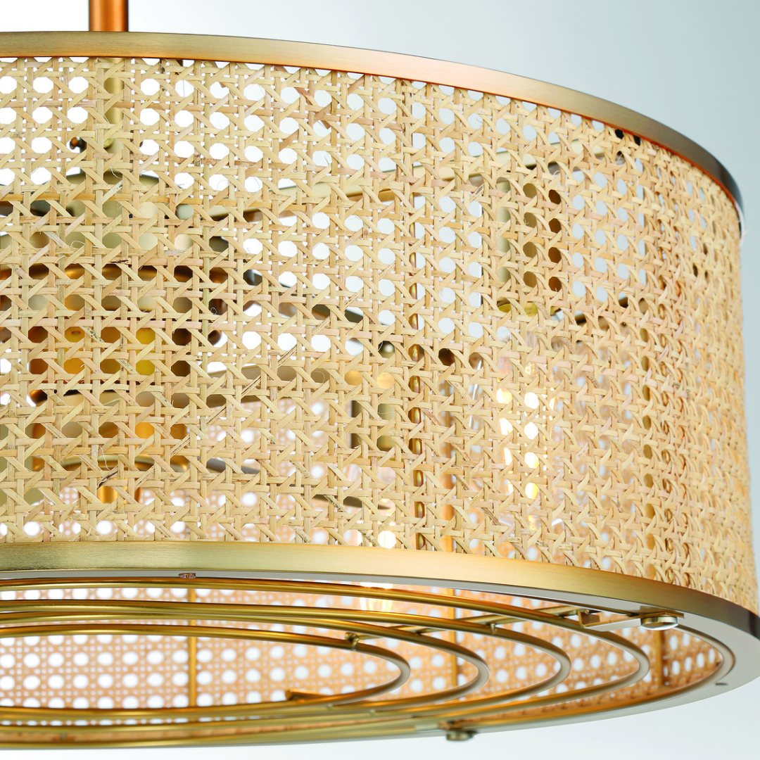 Astoria 4 Light Fan Light