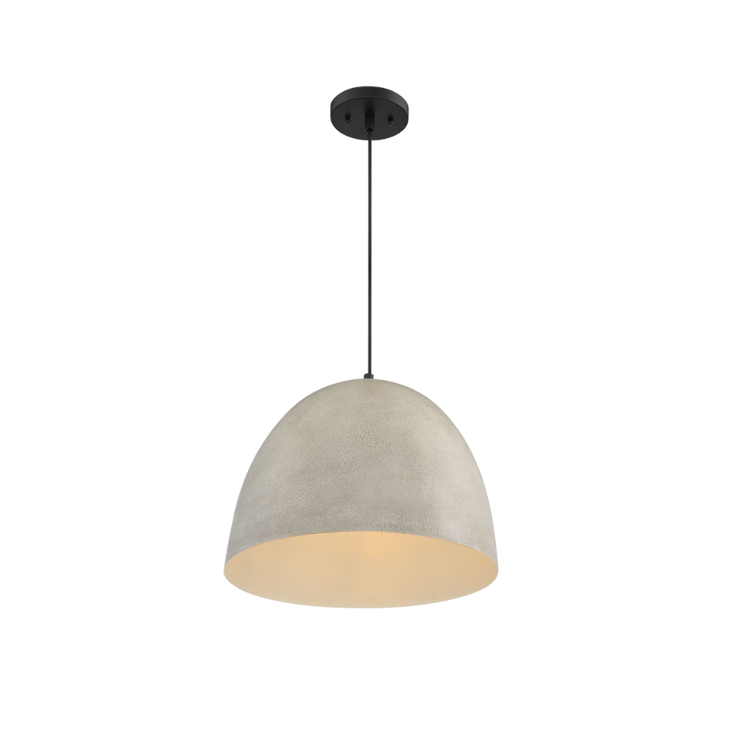 1-Light Concrete Pendant