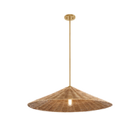 1-Light Rattan Pendant