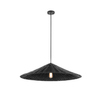 1-Light Rattan Pendant