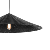 1-Light Rattan Pendant