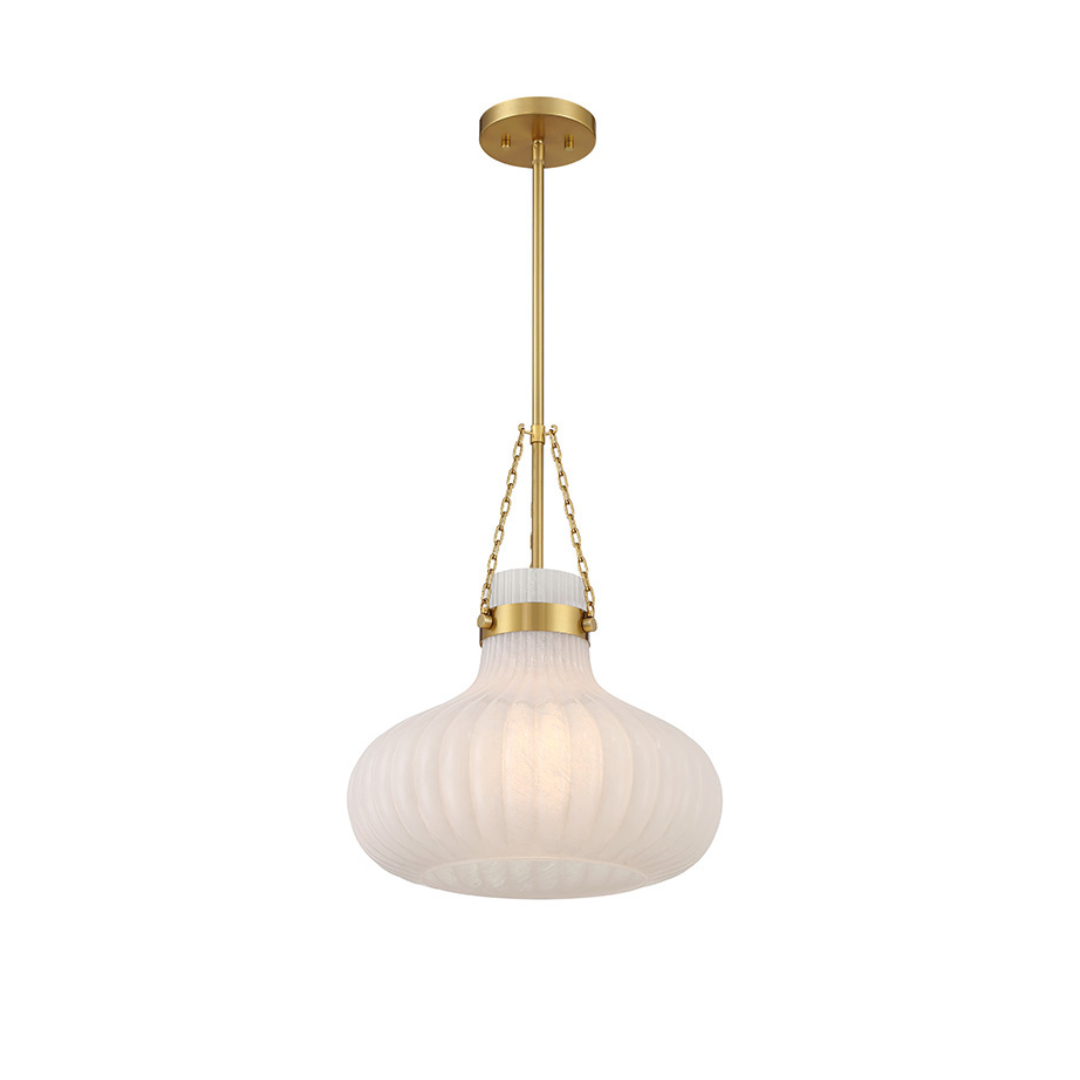 1-Light Strie Pendant