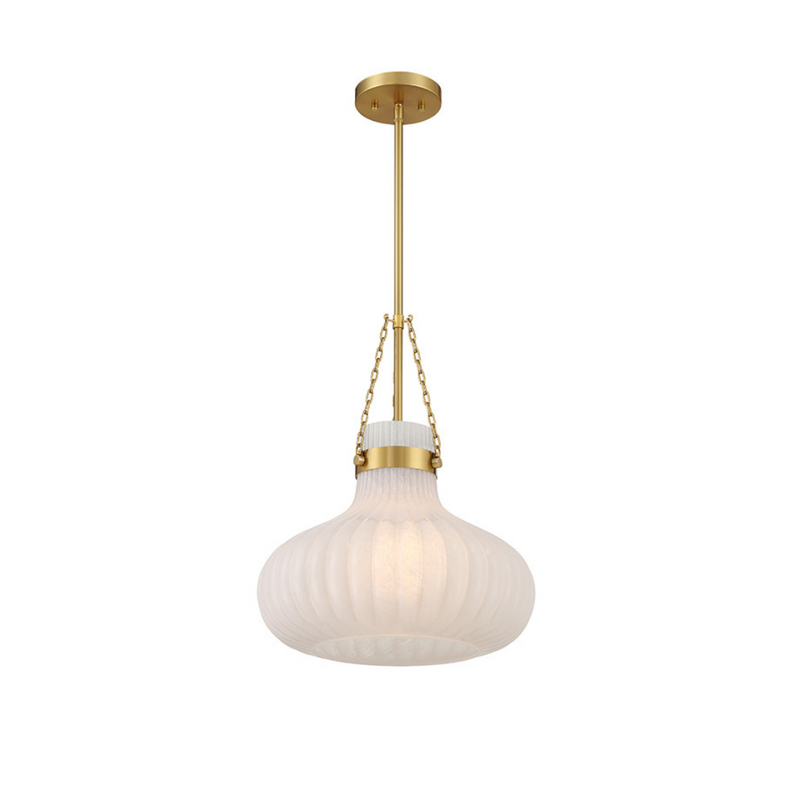 1-Light Strie Pendant