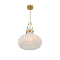 1-Light Strie Pendant