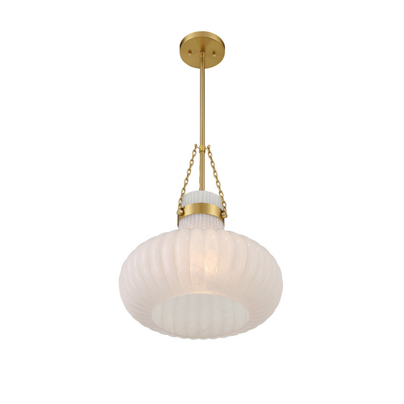 1-Light Strie Pendant