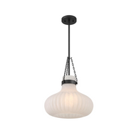 1-Light Strie Pendant