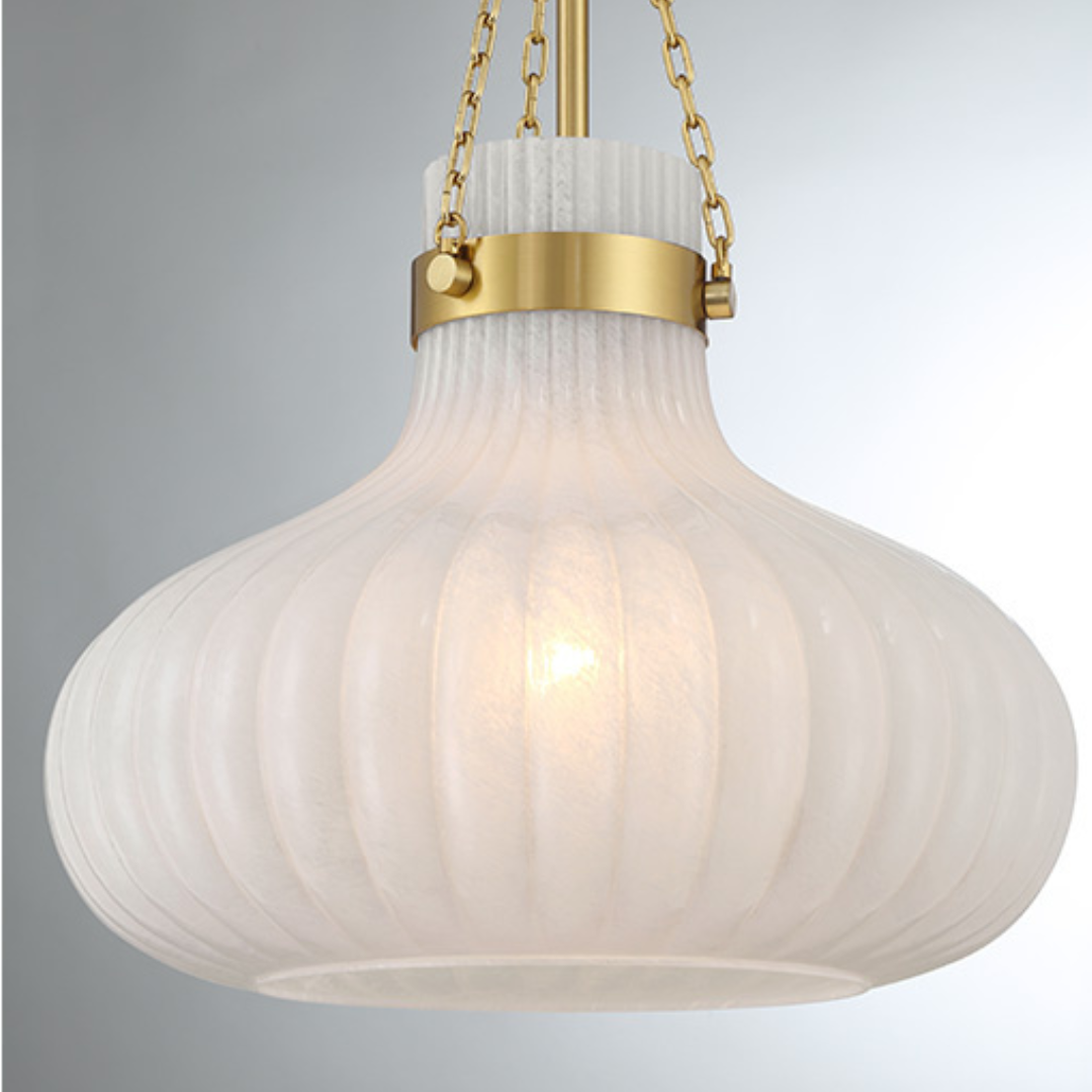 1-Light Strie Pendant