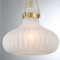 1-Light Strie Pendant