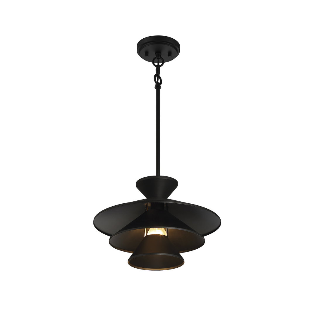 1-Light Layered Pendant