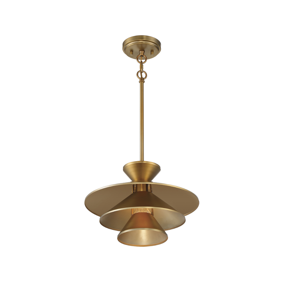 1-Light Layered Pendant
