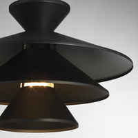 1-Light Layered Pendant