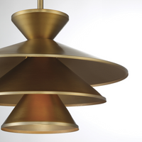 1-Light Layered Pendant