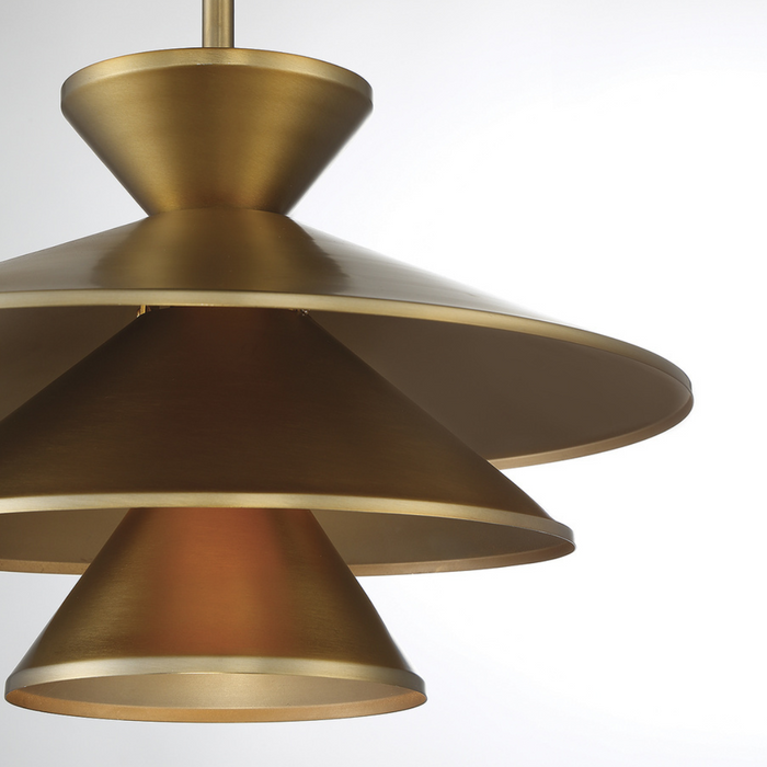 1-Light Layered Pendant