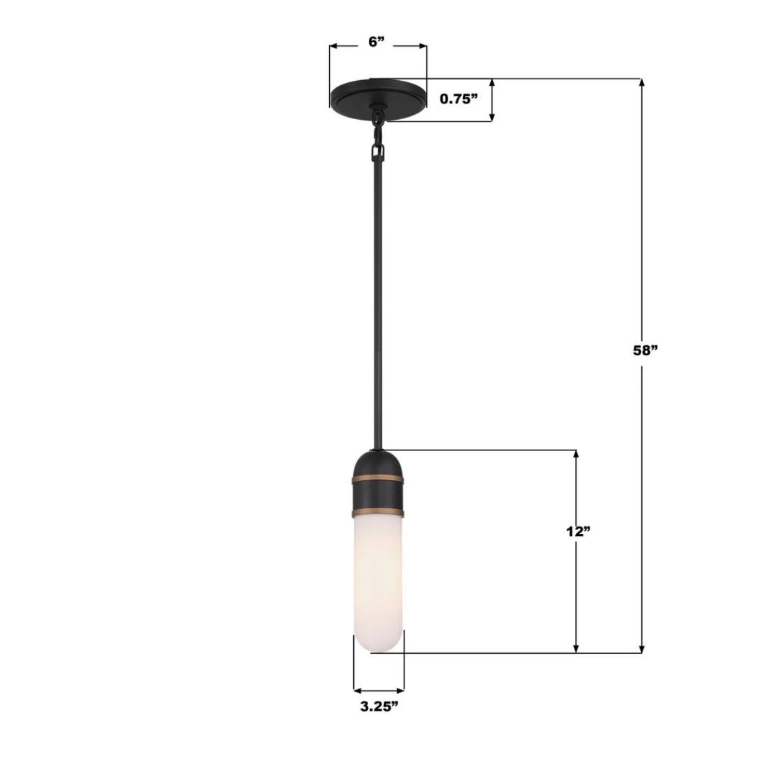 Capsule 1 Light Mini Pendant