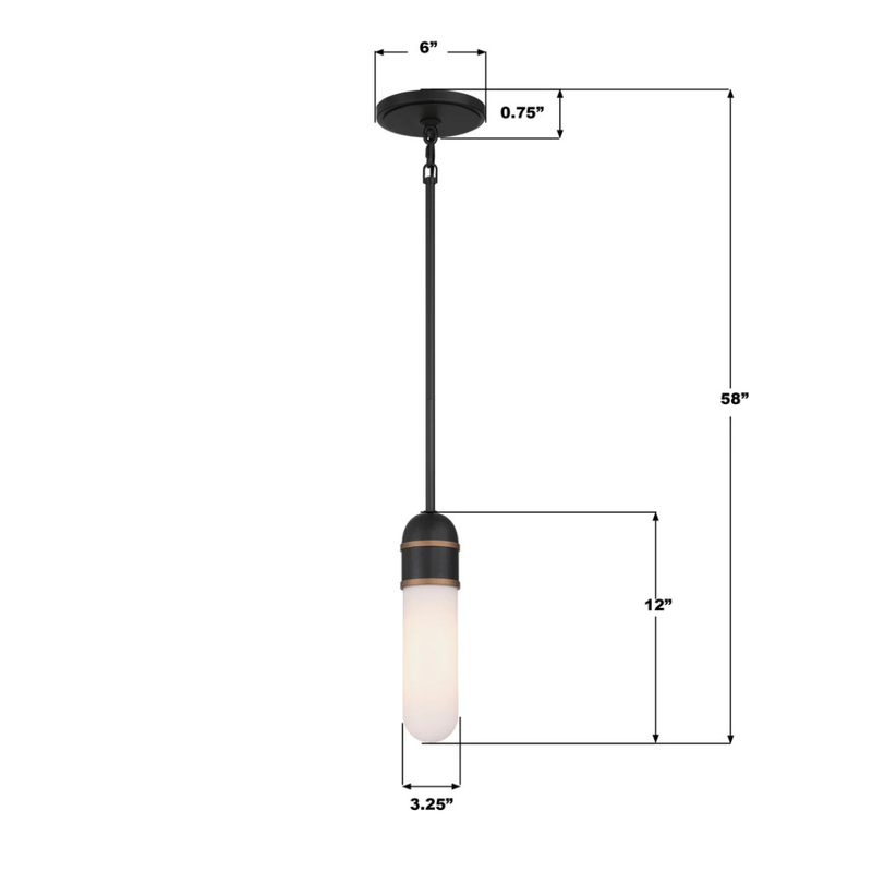 Capsule 1 Light Mini Pendant