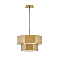 Facet 16.5" Convertible Flush Mount/Pendant