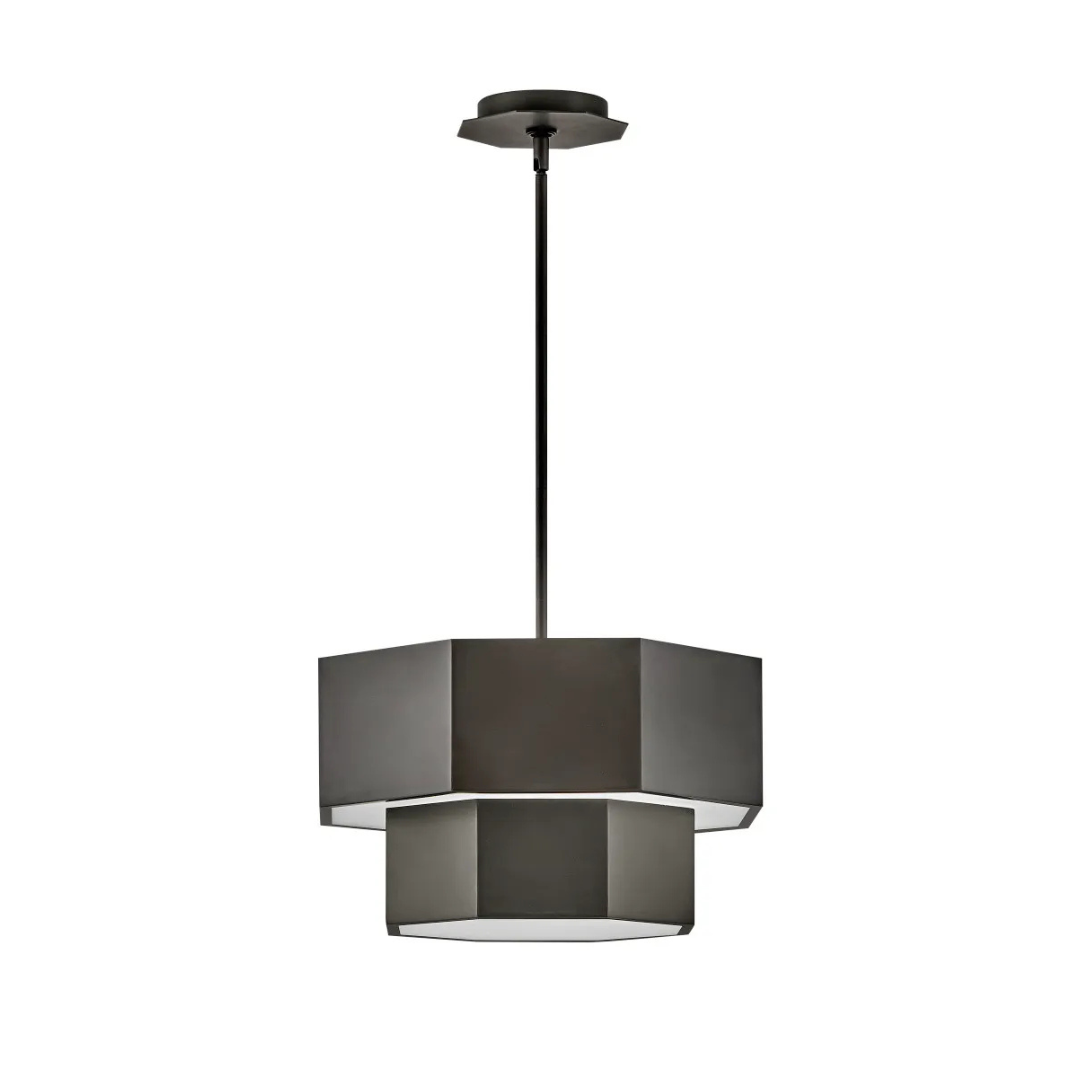 Facet 16.5" Convertible Flush Mount/Pendant